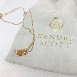Kendra Scott Gold Pendant Necklace
